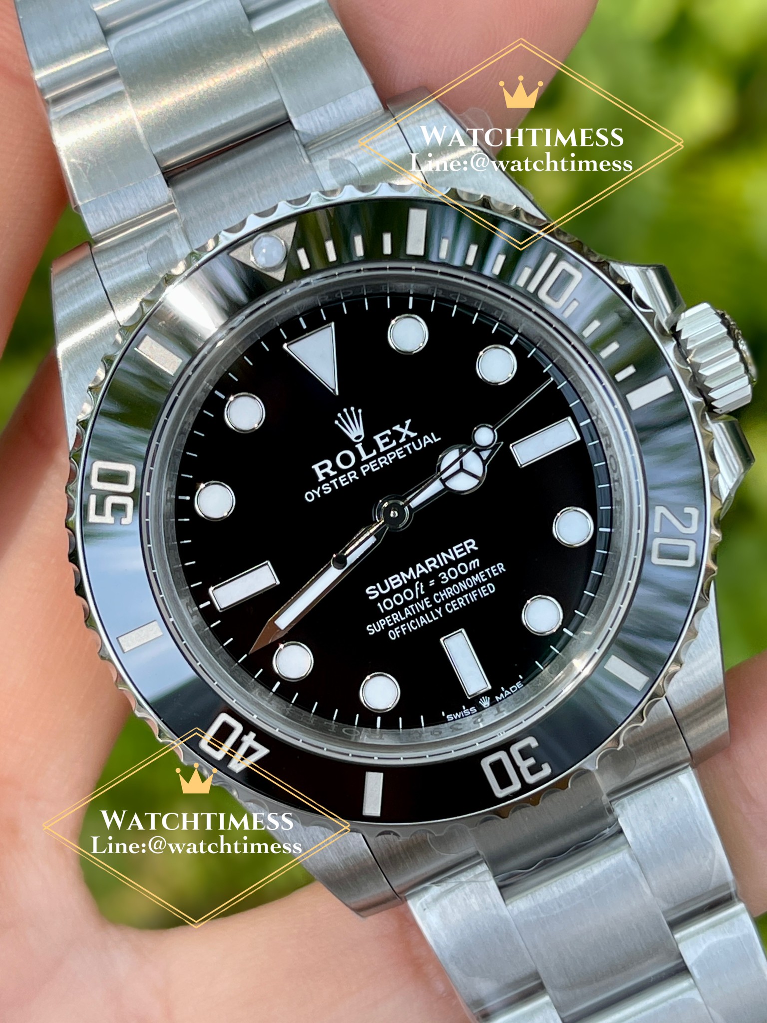 New Rolex Submariner No Date Mm Ref Ln Super Clone Vsf