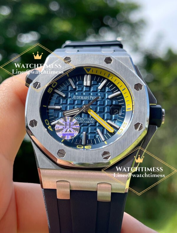 Ap Royal Oak Offshore Diver Blue Ref.15710ST Special Edition JF Factory - Image 3