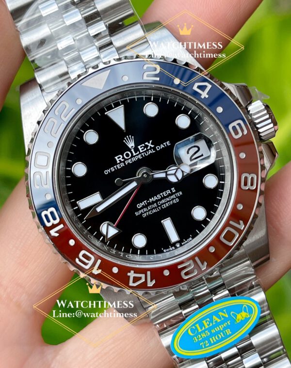 Rolex GMT Master II Pepsi Clean v3 Factory Ref.126710BLRO