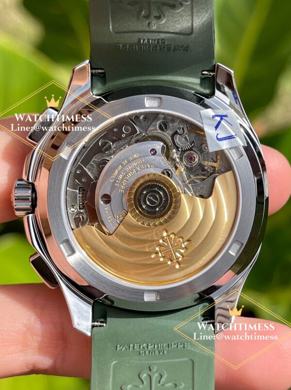 Patek Philippe Aquanaut Chronograph 5968G-010 Green Rubber YL Factory - Image 9