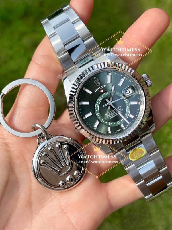 Rolex  Sky-Dweller Ref.336934 42mm. Mint Green Dial ZF Factory - Image 3