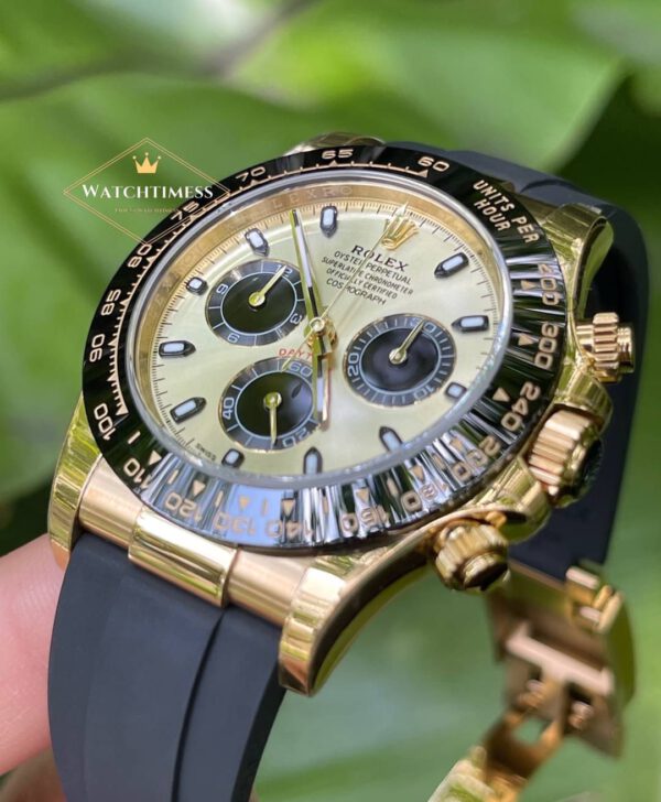 Rolex Daytona BT Factory Yellow Gold Ref.116518LN Oysterflex Strap - Image 10