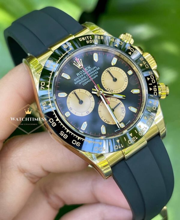 Rolex Daytona Paul Newman Ref.116518LN Yellow Gold BT Factory - Image 6