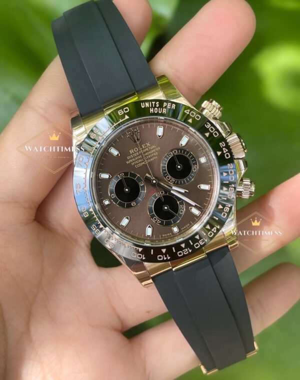 Rolex Daytona Chocolate Dial Ref.116505 Full Rosegold BT Factory - Image 4