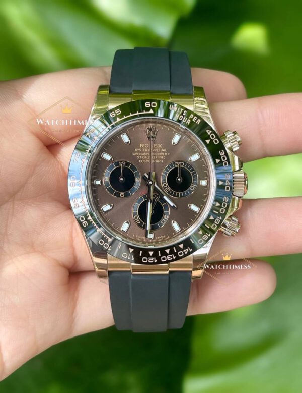 Rolex Daytona Chocolate Dial Ref.116505 Full Rosegold BT Factory - Image 2