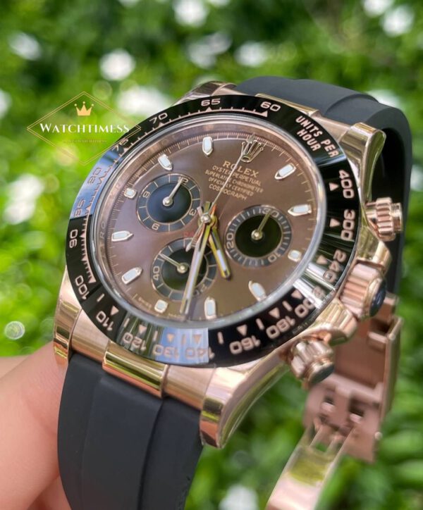 Rolex Daytona Chocolate Dial Ref.116505 Full Rosegold BT Factory - Image 3