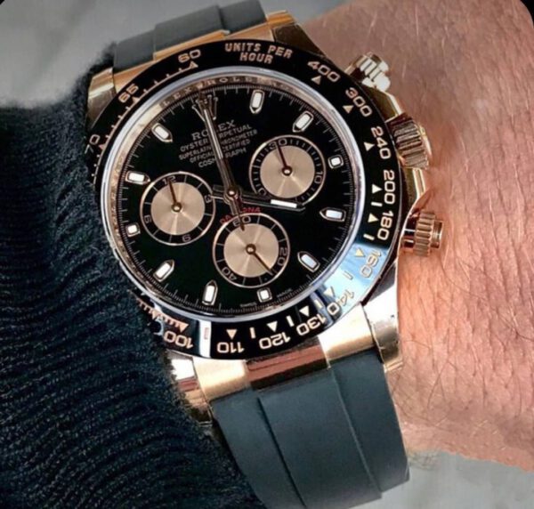 Rolex Daytona Rosegold Ref.116515LN Oysterflex BT Factory - Image 4