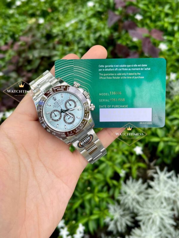 Rolex Daytona Ice Blue Ref.116506 BT V2 Factory - Image 6