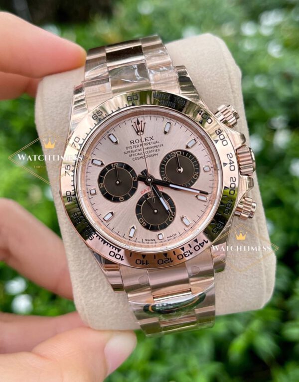 Rolex Daytona Pink Dial Full Rosegold BT V.3 Factory Ref.116505 - Image 2