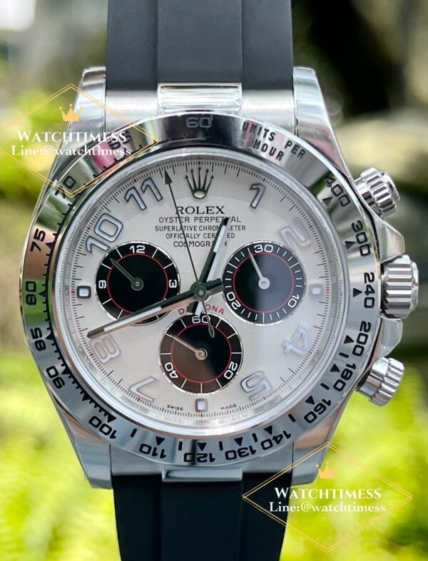 New❗️Rolex Daytona White Silver Racing Dial Ref.116519 40mm. Clean Factory - Image 8