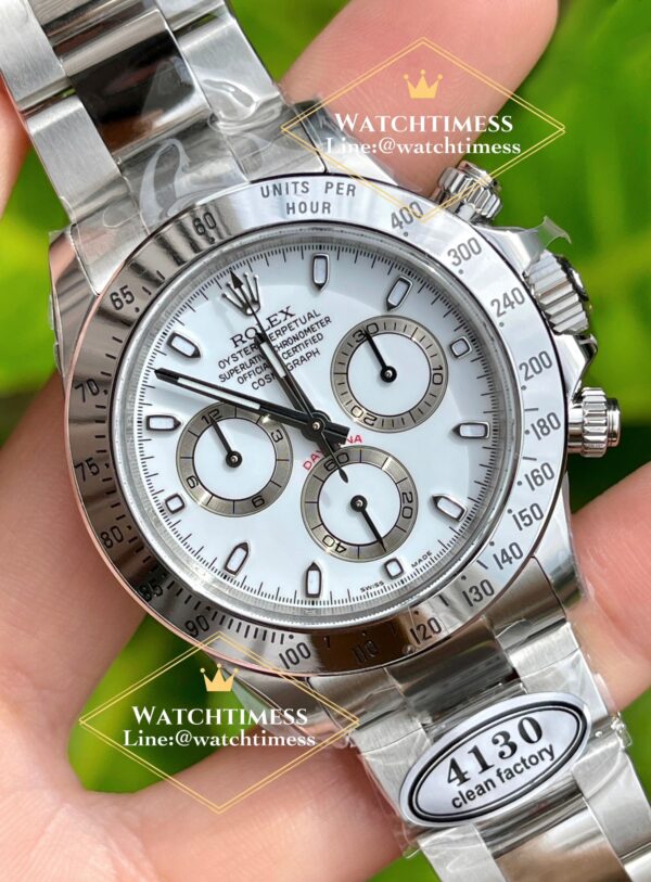 New❗️Rolex Daytona Clean v.3 Factory White Dial Ref.116520