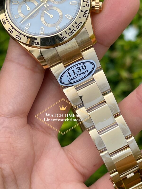 New❗️Rolex Daytona White Dial Yellow Gold Ref.116508 Clean Factory - Image 5