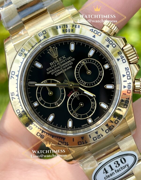 New❗️Rolex Daytona Black Yellow Gold Ref.116508 Clean Factory - Image 6