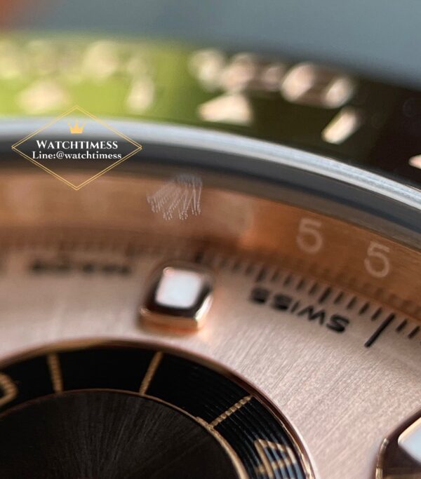New❗️Rolex Daytona Pink Dial Full Rosegold  OysterFlex BT V.3 Factory Ref.116505 - Image 9