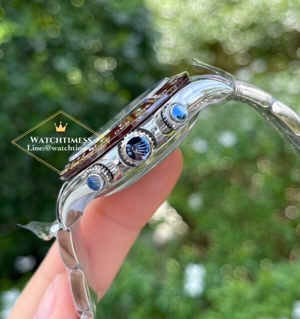 New❗️Rolex Daytona Ice Blue Platinum Baguette Diamond Ref.116506 BT V2 Factory - Image 13