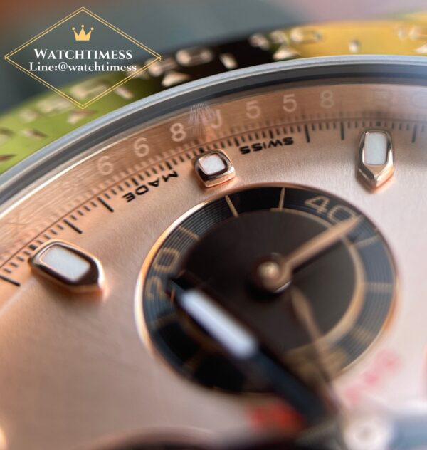 New❗️Rolex Daytona Pink Dial Full Rosegold  OysterFlex BT V.3 Factory Ref.116505 - Image 8