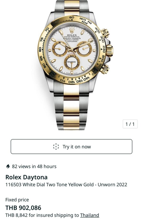 New❗️Rolex Cosmograph Daytona 2K White Dial 40 mm REF.116503 BT v3 Factory - Image 5
