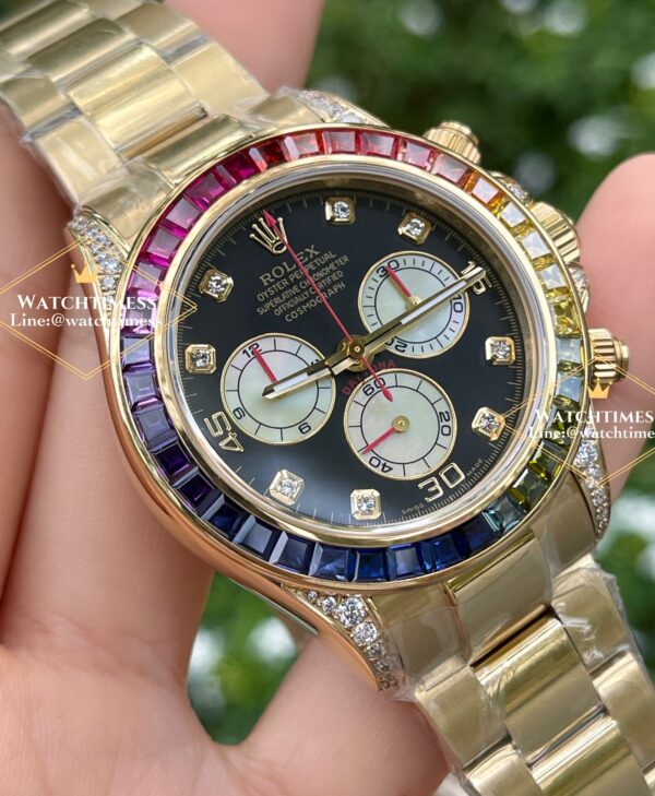 New❗️Rolex Daytona Cosmograph Rainbow Ref.116595RBOW BP Factory - Image 3