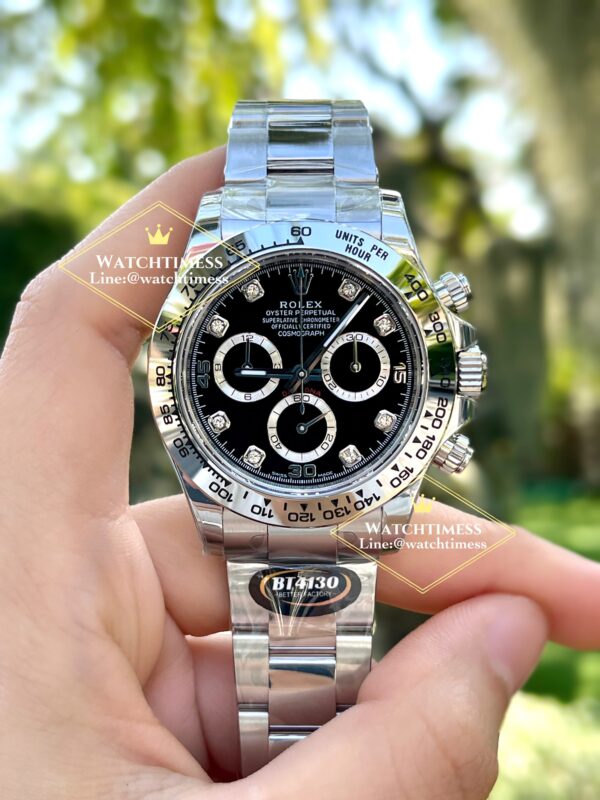 New❗️Rolex Daytona Black Daimond Dial Cosmograph Ref.116509 BT Factory