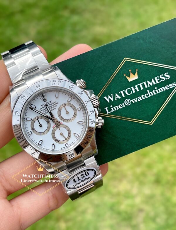New❗️Rolex Daytona Clean v.3 Factory White Dial Ref.116520 - Image 11