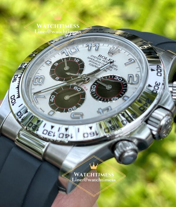 New❗️Rolex Daytona White Silver Racing Dial Ref.116519 40mm. Clean Factory - Image 10