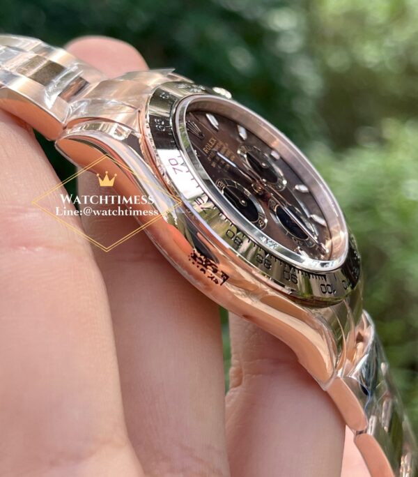 New❗️Rolex Daytona Chocolate Dial Ref.116505 Full Rosegold BT Factory - Image 8
