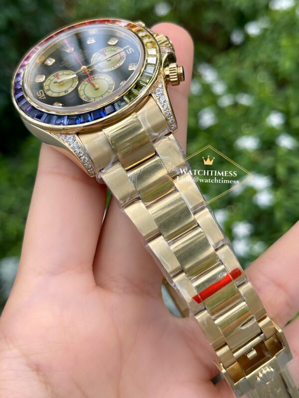 New❗️Rolex Daytona Cosmograph Rainbow Ref.116595RBOW BP Factory - Image 11