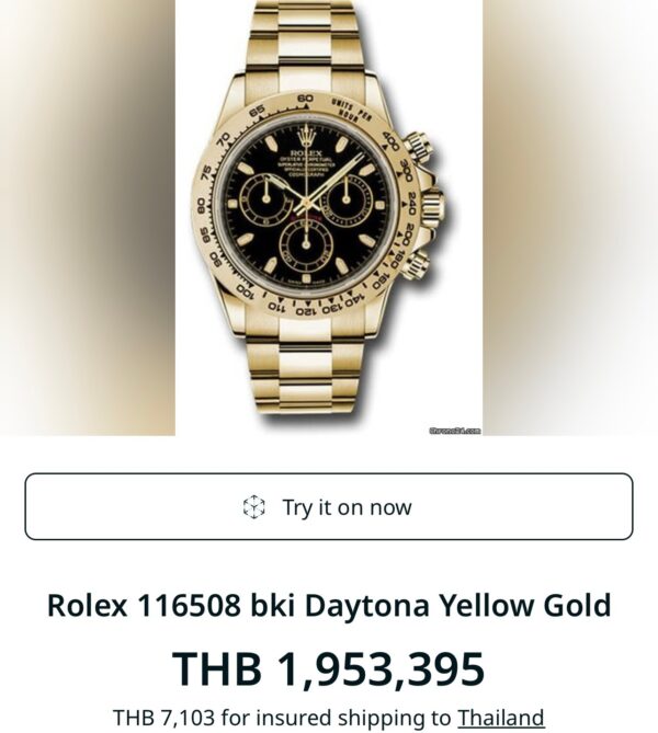 New❗️Rolex Daytona Black Yellow Gold Ref.116508 Clean Factory - Image 5