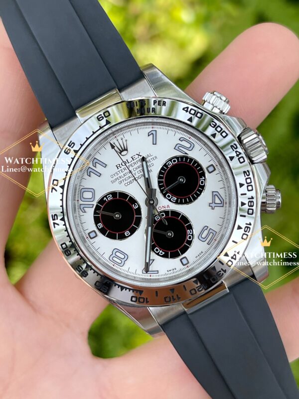 New❗️Rolex Daytona White Silver Racing Dial Ref.116519 40mm. Clean Factory