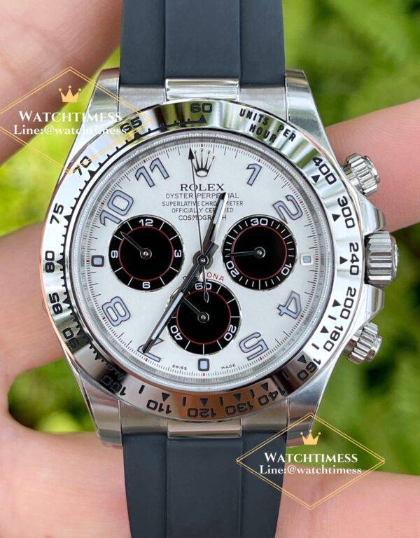 New❗️Rolex Daytona White Silver Racing Dial Ref.116519 40mm. Clean Factory - Image 3