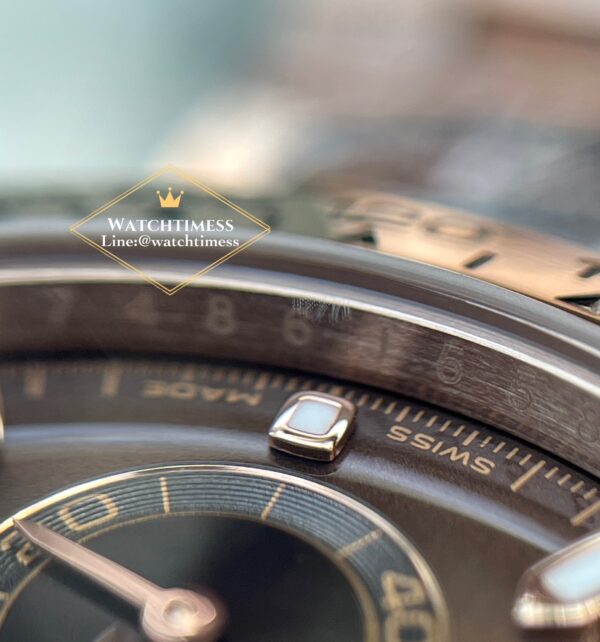 New❗️Rolex Daytona Chocolate Dial Ref.116505 Full Rosegold BT Factory - Image 9