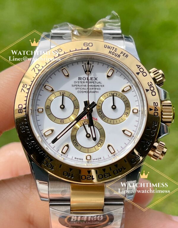New❗️Rolex Cosmograph Daytona 2K White Dial 40 mm REF.116503 BT v3 Factory - Image 8