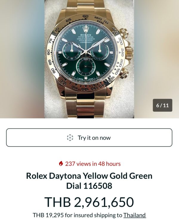 New❗️Rolex Daytona Loki Ref.116508 40MM Full Yellow Gold Clean Factory - Image 17