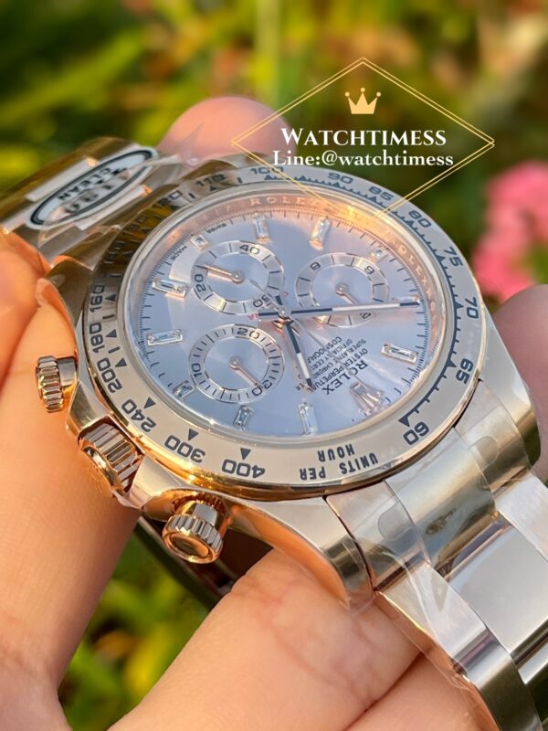 New❗️Rolex Daytona Baguette Diamond Full Rosegold Ref.116505 Clean Factory - Image 4