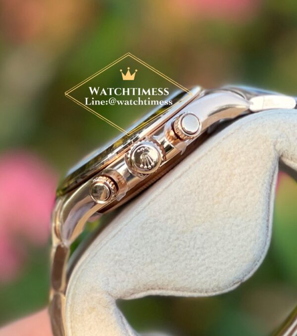 New❗️Rolex Daytona Baguette Diamond Full Rosegold Ref.116505 Clean Factory - Image 8