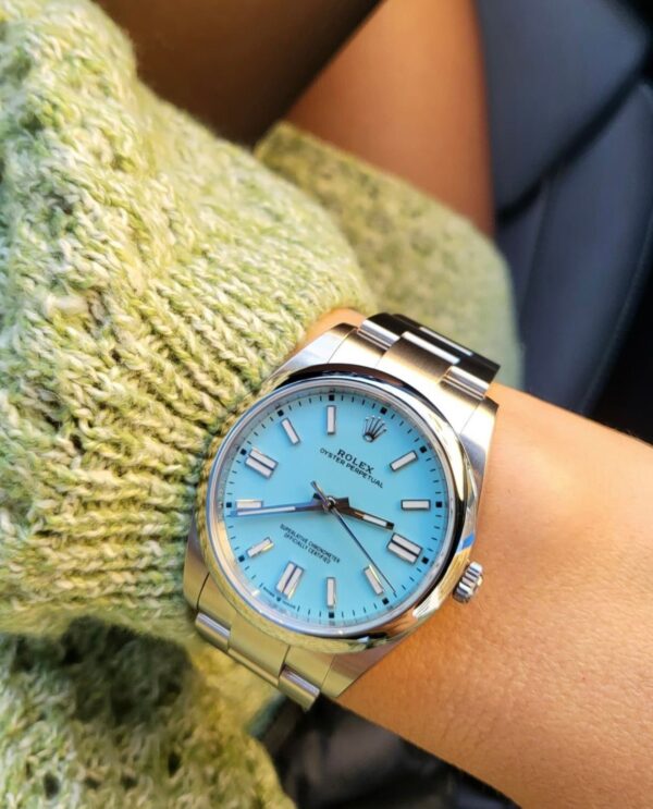 Instock❗️Rolex Oyster Perpetual OP.Tiffany ( EW Factory ) Topswiss - Image 5