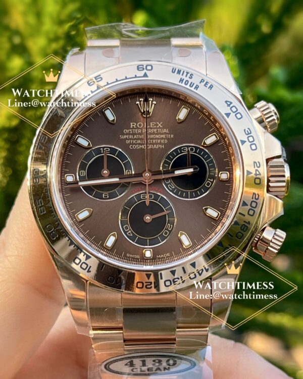 New❗️Rolex Daytona Full Rosegold Chocolate Dial Clean Factory Ref.116505 - Image 3