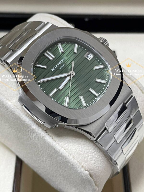 Instock❗️3K V2 Factory Patek Philippe Nautilus 5711/1A Olive-Green SA324  SuperClon - Image 3