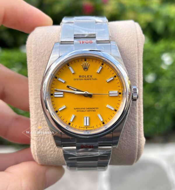 Instock❗️Rolex Oyster Perpetual OP.Yellow ( EW Factory ) Topswiss