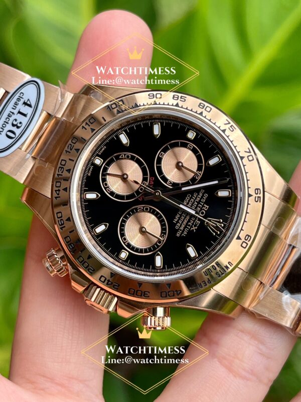 New❗️Rolex Daytona Full Rosegold Black Dial Clean Factory Ref.116505 - Image 3