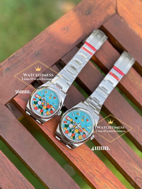 New❗️Rolex Oyster Perpetual OP‘Celebration Bubbles Dial’ 36/41mm. EW Factory - Image 5