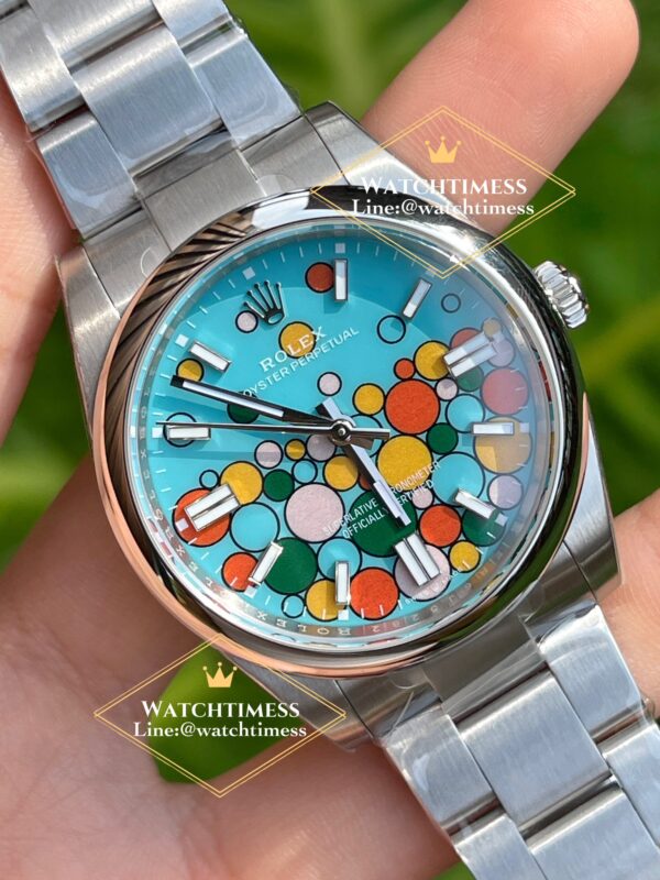 New❗️Rolex Oyster Perpetual OP‘Celebration Bubbles Dial’ 36/41mm. EW Factory