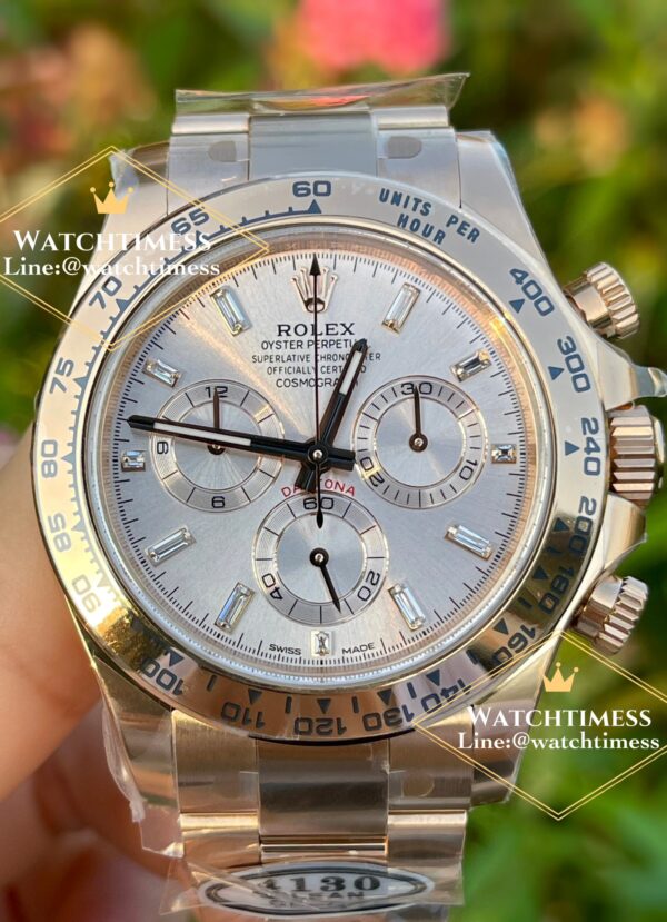 New❗️Rolex Daytona Baguette Diamond Full Rosegold Ref.116505 Clean Factory - Image 2