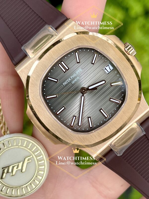 New❗️Patek Philippe Nautilus 5711r 40mm. Rosegold Grey Dial PPF V5 Factory - Image 2