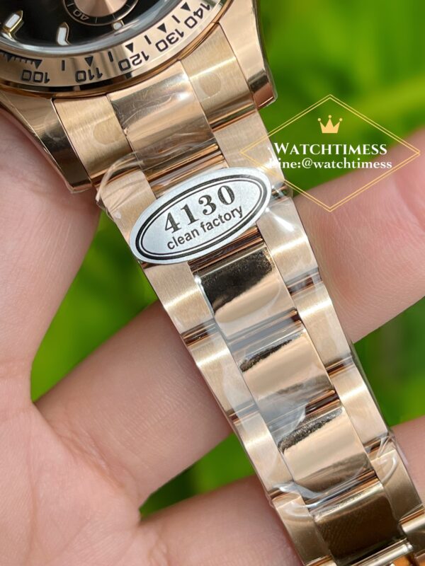 New❗️Rolex Daytona Full Rosegold Black Dial Clean Factory Ref.116505 - Image 9
