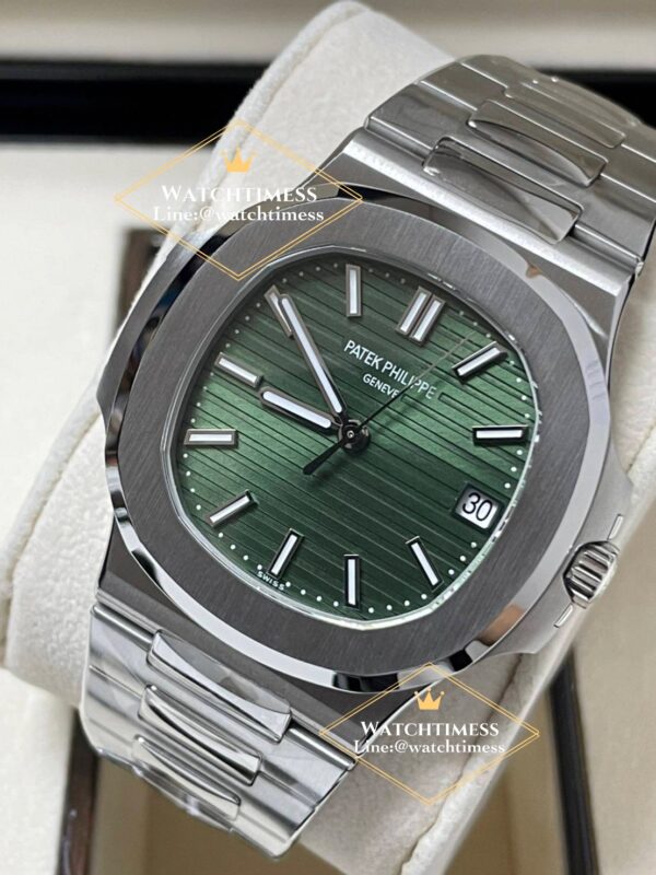 Instock❗️3K V2 Factory Patek Philippe Nautilus 5711/1A Olive-Green SA324  SuperClon - Image 4