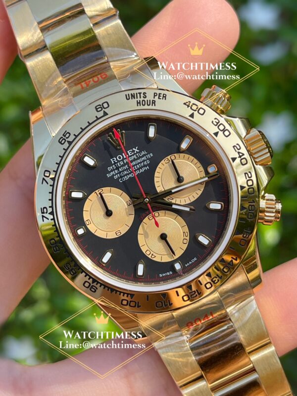 New❗️Rolex Daytona ‘Paul Newman’ Yellow Gold Dial 40mm. Ref.116508 EW Factory