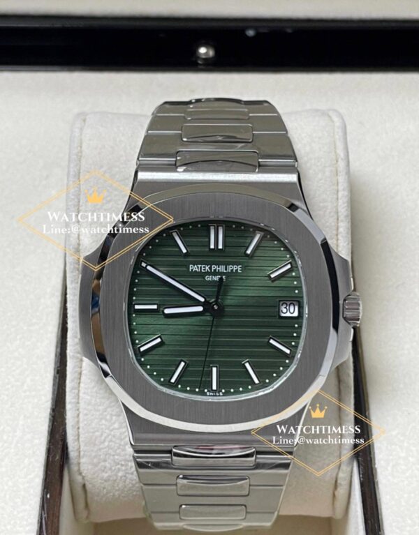 Instock❗️3K V2 Factory Patek Philippe Nautilus 5711/1A Olive-Green SA324  SuperClon