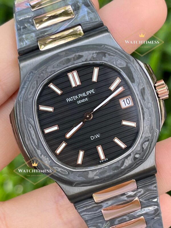 New❗️Patek Philippe DIW Carbon Nautilus 5711 “Black Grail” Diw Factory - Image 4