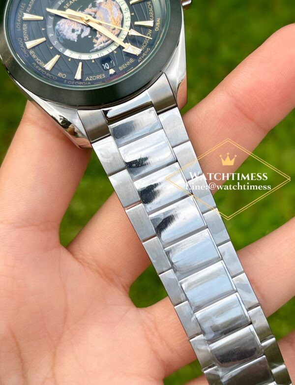 New❗️Omega Seamaster Aqua Terra Green 2023 GMT Worldtimer VSF Factory - Image 8